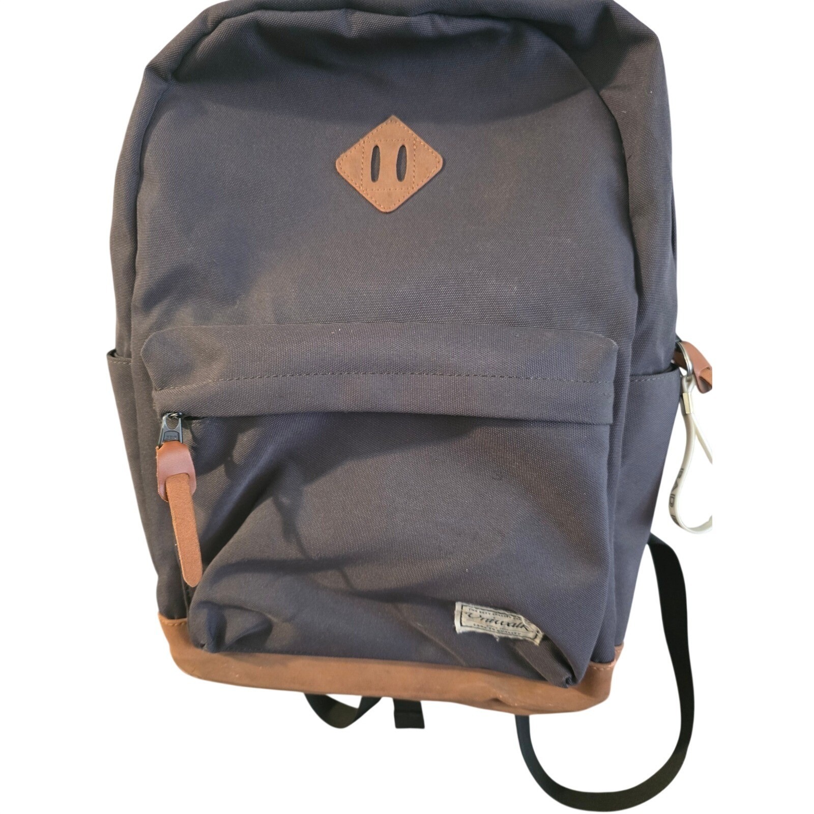Backpack For College, Gray Trim ,Usb Port Headphone Jack Travel